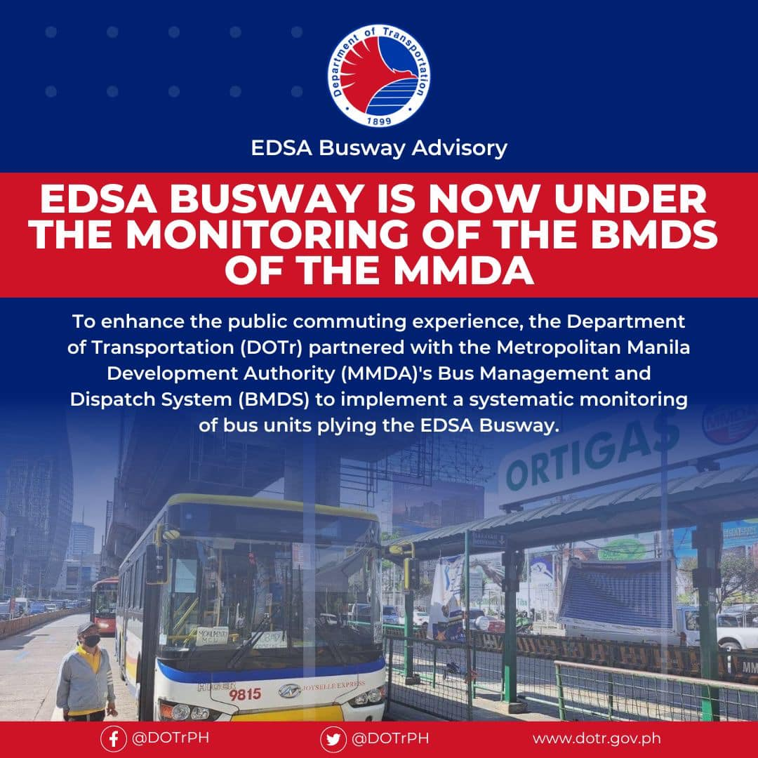 EDSA BUSWAY MMDA BUS MONITORING SYSTEM - PITX Terminal | Online Booking ...